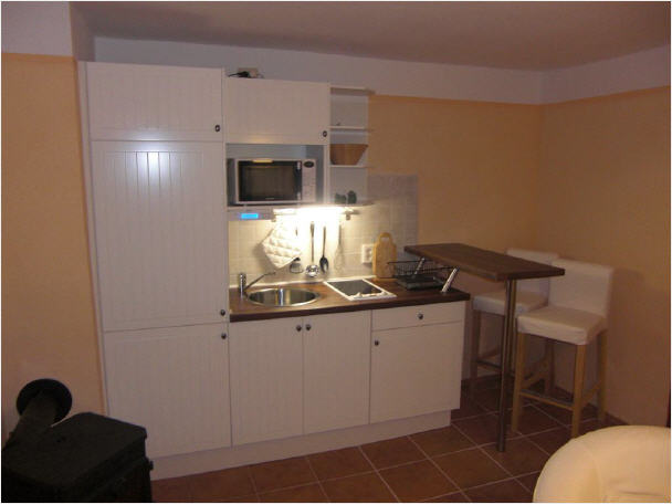 Wohnzimmer und Küche